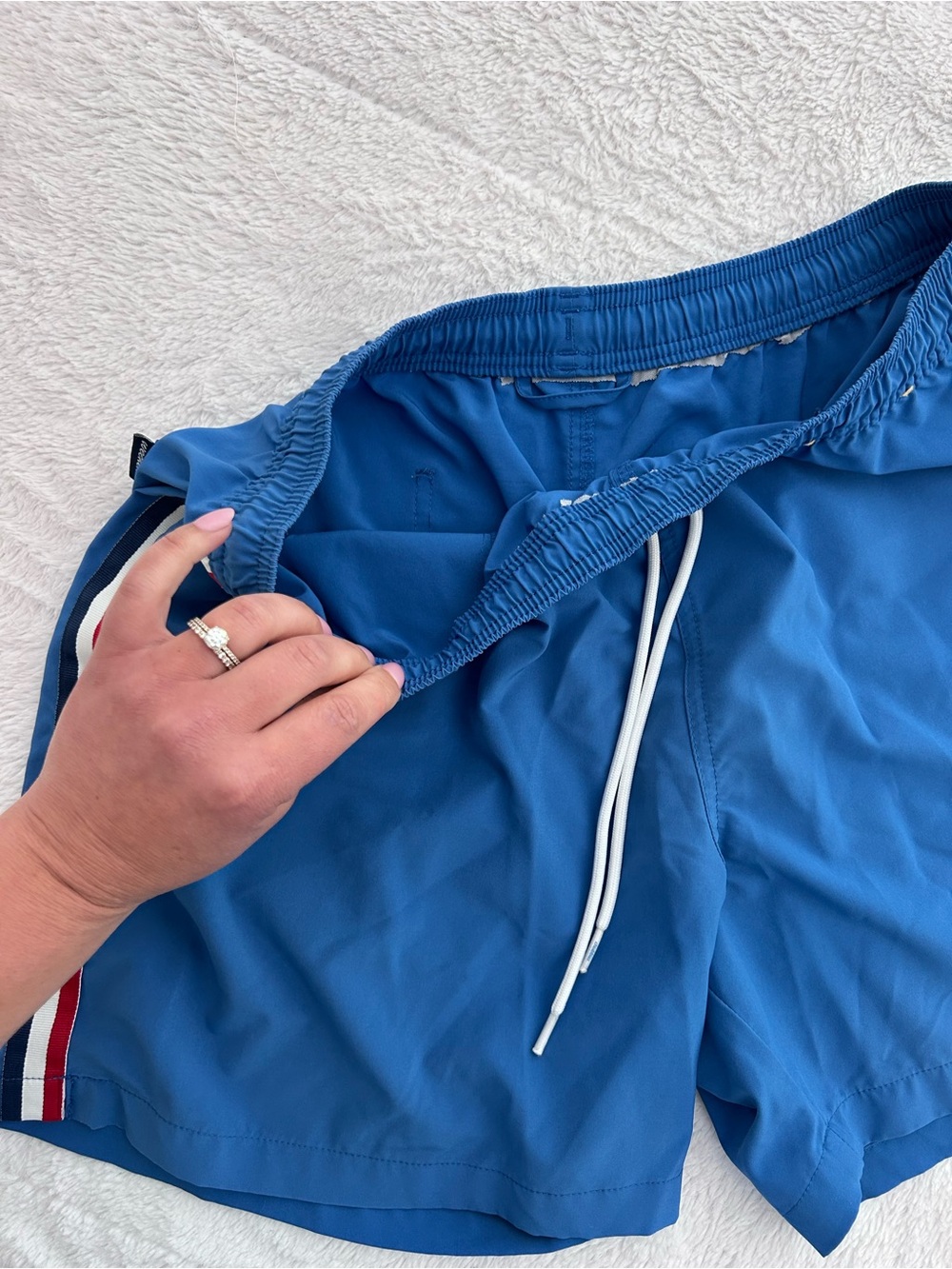 chubbies Royal Blue Mens Swim Trunks